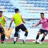 Tiền vệ Hùng Dũng đã cởi bỏ được áp lực từ danh hiệu Quả bóng vàng 2019. (Ảnh: Nguyên An/Vietnam+)
