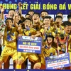 Cận cảnh U17 SLNA lên ngôi vô địch U17 Quốc gia sau 8 năm chờ đợi