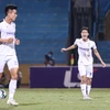 Hoàng Anh Gia Lai tiếp tục chơi kém cỏi, thua đậm 1-3 Than Quảng Ninh ở vòng 3 giai đoạn hai V-League 2020 trên sân Cẩm Phả. (Ảnh: Hiển Nguyễn/Vietnam+)