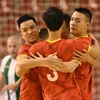 Đội tuyển futsal Việt Nam vừa kết thúc chuyến tập huấn tại Tây Ban Nha bằng màn trình diễn đáng khen. (Ảnh: VFF) 
