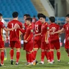 Đội tuyển Việt Nam có nguy cơ văng khỏi tốp 100 đội mạnh nhất thế giới. (Ảnh: PV/Vietnam+)