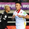 Tiền đạo Nguyễn Minh Trí mở tỷ số cho tuyển futsal Việt Nam trước Panama. (Ảnh: Getty Images)