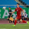 Đội tuyển Việt Nam sẽ cắt đứt chuỗi trận toàn thua trước Trung Quốc. (Ảnh: PV/Vietnam+) 