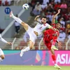 Đội tuyển Việt Nam thua 1-3 trước Oman ở lượt đi tại vòng loại thứ ba World Cup 2022. (Ảnh: PV/Vietnam+) 