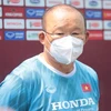 Huấn luyện viên Park Hang-seo không ngại đối thủ U23 Indonesia ở trận mở màn vòng bảng SEA Games 31. (Ảnh: PV/Vietnam+) 