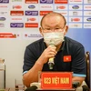 Huấn luyện viên Park Hang-seo cho biết U23 Việt Nam cần thêm thời gian để hoàn thiện đội hình cho SEA Games 31. (Ảnh: PV/Vietnam+) 