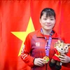 Các đô vật nữ Việt Nam giành 6 huy chương vàng SEA Games 31, không hề thua kém những người đồng nghiệp nam. (Ảnh: PV/Vietnam+) 