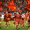 Đội tuyển nữ Việt Nam đang trong quá trình hướng đến AFF Cup nữ 2022 và Vòng chung kết World Cup nữ 2023. (Ảnh: Vietnam+) 