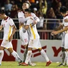 Đội tuyển Việt Nam tìm lại cảm giác chiến thắng sau khi khép lại Vòng loại thứ ba World Cup 2022. (Ảnh: PV/Vietnam+) 