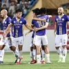 Hà Nội FC bất bại trên sân nhà Hàng Đẫy kể từ đầu mùa giải 2022. (Ảnh: PV/Vietnam+) 