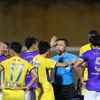 Các sai sót của trọng tài được kỳ vọng sẽ giảm trong giai đoạn lượt về mùa giải V-League 2022. (Ảnh: PV/Vietnam+)