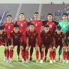 Đội tuyển U20 Việt Nam đã đá giao hữu với U20 Palestine trước ngày dự Vòng loại U20 châu Á 2023. (Ảnh: VFF) 