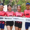 Trang phục thi đấu của giải chạy VnExpress Marathon Midnight 2022 ở Hà Nội. (Ảnh: VnExpress) 