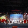 Lễ bế mạc Đại hội Thể thao toàn quốc 2022 được tổ chức tại Cung thể thao Quảng Ninh (Đại Yên, Hạ Long). (Ảnh: PV/Vietnam+) 