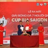 Giải bóng đá 7 người quốc tế nhận được sự ủng hộ từ Liên đoàn bóng đá Việt Nam, Malaysia, Thái Lan và Indonesia. (Ảnh: PV/Vietnam+)
