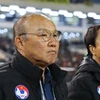 Huấn luyện viên Park Hang-seo tự tin giúp tuyển Việt Nam vào bán kết AFF Cup 2022 với ngôi đầu bảng B. (Ảnh: PV/Vietnam+) 