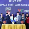 VBA và VTVcab công bố mùa giải bóng rổ 2023 với nhiều nội dung thi đấu mới. (Ảnh: Hiển Nguyễn/Vietnam+) 