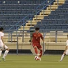 U23 Việt Nam đá tấn công với U23 Kyrgyzstan nhưng không thể tận dụng cơ hội ghi bàn. (Ảnh: VFF)