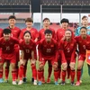 Đội tuyển nữ Việt Nam giành chiến thắng với tổng tỷ số 7-1 trước Nepal sau hai lượt trận tại Vòng loại 1 Olympic Paris 2024. (Ảnh: VFF) 