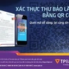 TPBank xác thực thư bảo lãnh bằng QR code đầu tiên tại Việt Nam