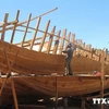 Ngư dân đầu tiên tại tỉnh Quảng Nam được vay vốn đóng tàu vỏ thép