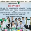 Lãnh đạo hai bên tham gia ký kết. (Nguồn: Vietcombank)