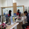 Giao dịch tại VietinBank. (Nguồn: TTXVN)