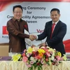 Hợp đồng tín dụng giữa VietinBank Lào và Tập đoàn KoLao được ký kết. (Nguồn: VietinBank)