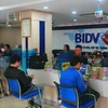 Giao dịch tại BIDV. (Nguồn: BIDV)