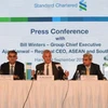 Ông Bill Winters, Tổng Giám đốc toàn cầu Ngân hàng Standard Chartered tại buổi họp báo. (Nguồn: Standard Chartered)
