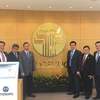 Phó Tổng Giám đốc VietinBank Nguyễn Đình Vinh (ngoài cùng bên phải) thăm, làm việc với Tập đoàn Hyosung tại Hàn Quốc. (Nguồn: VietinBank)