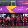 TPBank ra mắt mô hình giao dịch ngân hàng tự động LiveBank tại 54 Bát Sứ Hà Nội. (Nguồn: TPBank)