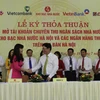 Đại diện BIDV và KBNN Hà Nội ký thỏa thuận mở tài khỏan thu NSNN trên địa bàn Hà Nội. (Nguồn: BIDV)