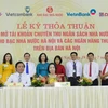 Lãnh đạo VietinBank và Kho bạc Nhà nước tham gia ký kết. (Nguồn: VietinBank)