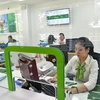 Hoạt động tại Vietcombank Lào. (Nguồn: Vietcombank)