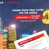 10.000 vé bay Vietjet-HongKong giá từ 0 đồng khi thanh toán qua NAPAS. (Ảnh: CTV)