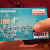 Thẻ chip nội địa của ABBANK. (Ảnh: T.H/Vietnam+)