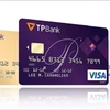 Thẻ tín dụng của TPBank. (Ảnh: CTV)