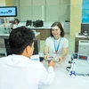 Giao dịch tại Vietinbank. (Ảnh: CTV)