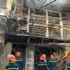 [Photo] Hiện trường vụ nổ bình gas ở phố Bùi Ngọc Dương