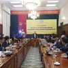 Phó Thống đốc Đào Minh Tú chủ trì hội nghị. (Ảnh: T.H/Vietnam+)