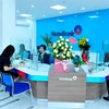 Giao dịch tại VietinBank. (Ảnh: Vietnam+)