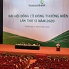 Quang cảnh tại Đại hội cổ đông Vietcombank. (Ảnh: PV/Vietnam+)