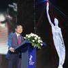 Ông Khúc Văn Họa – Phó Tổng Giám đốc TPBank phát biểu tại lễ trao giải. (Ảnh: CTV)