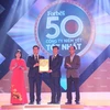 Tạp chí Forbes vinh danh HDBank trong tốp 50 công ty niêm yết tốt nhất năm 2020. (Ảnh: CTV/Vietnam+)