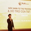 Ông Đỗ Quang Vinh, CEO T&T Hoa Kỳ chia sẻ góc nhìn từ thị trường Hoa Kỳ và những hỗ trợ của T&T Group cho doanh nghiệp xuất khẩu trên nền tảng Amazon. (Ảnh: CTV/Vietnam+)