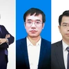 Kienlongbank bổ nhiệm ông Võ Quốc Lợi, ông Trần Ngọc Minh, ông Nguyễn Văn Minh (từ trái qua phải) làm Phó tổng giám đốc. (Ảnh: CTV/Vietnam+) 