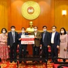 HDBank tích cực ủng hộ cho tỉnh Hải Dương phòng chống dịch. (Ảnh: Vietnam+)