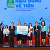 Cuộc thi ‘Hiểu đúng về tiền’ giúp sinh viên tiết kiệm chi tiêu. (Ảnh: CTV/Vietnam+)