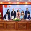 VietinBank và Sendo ký kết thỏa thuận hợp tác. (Ảnh: Vietnam+)